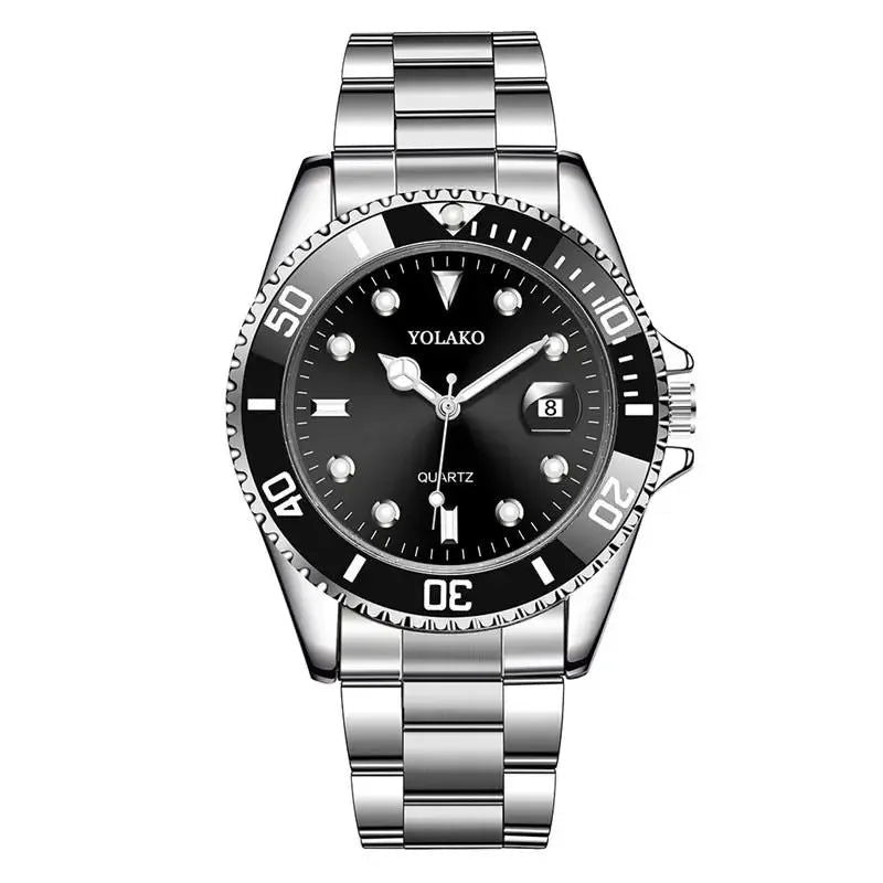 Stainless Steel Wristwatch Men Quartz Luxury - Sonic Online Shop OM - Stainless Steel Wristwatch Men Quartz Luxury - Sonic Online Shop OM 