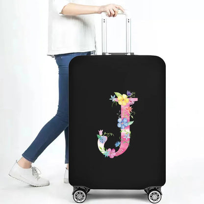 Suit Case Protector Size XL Pink Letter Print - Sonic Online Shop OM - Suit Case Protector Size XL Pink Letter Print - Sonic Online Shop OM 