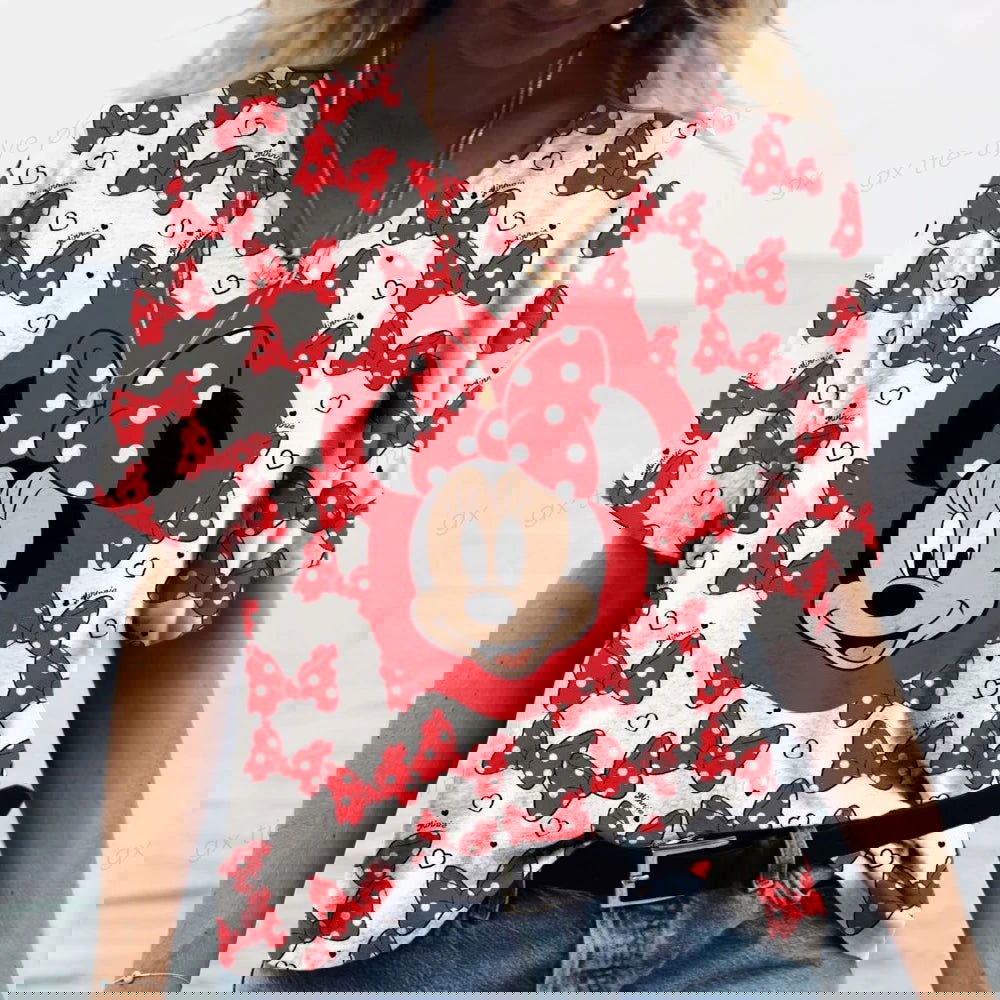 Summer Casual Loose Women's Disney  Painting T Shirt - Sonic Online Shop OM - Summer Casual Loose Women's Disney  Painting T Shirt - Sonic Online Shop OM - Summer Casual Loose Women's Disney  Painting T Shirt - Sonic Online Shop OM -  