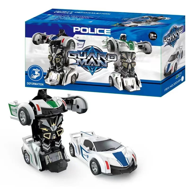 Transformation Mini 2 In 1 Car Robot Toy - Sonic Online Shop OM - Transformation Mini 2 In 1 Car Robot Toy - Sonic Online Shop OM 
