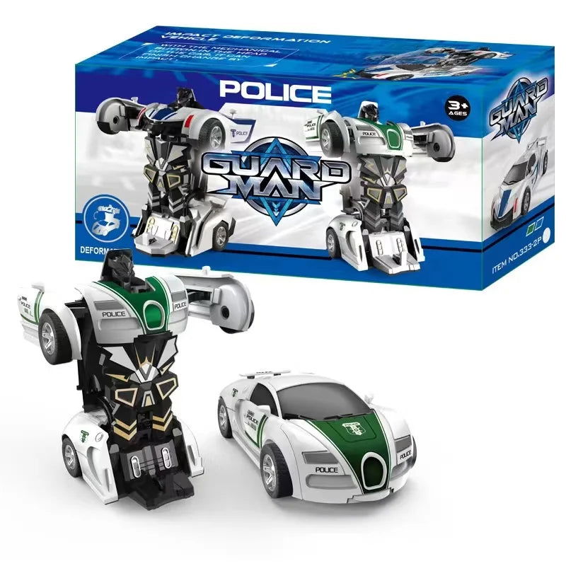 Transformation Mini 2 In 1 Car Robot Toy - Sonic Online Shop OM - Transformation Mini 2 In 1 Car Robot Toy - Sonic Online Shop OM 