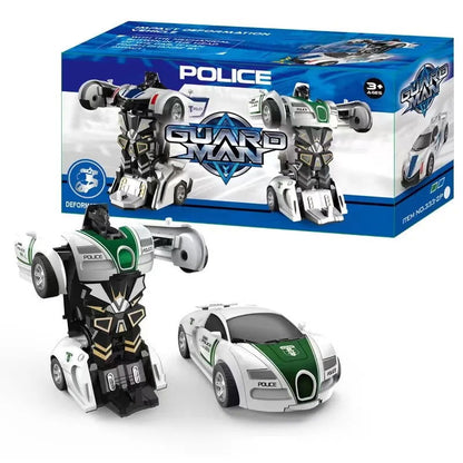 Transformation Mini 2 In 1 Car Robot Toy - Sonic Online Shop OM - Transformation Mini 2 In 1 Car Robot Toy - Sonic Online Shop OM 