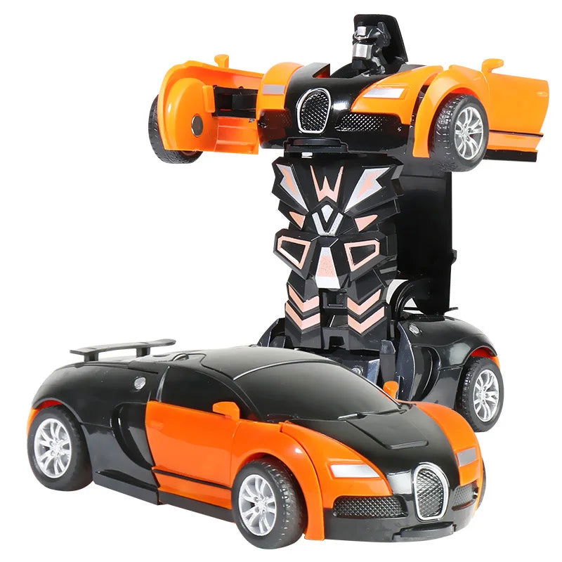 Transformation Mini 2 In 1 Car Robot Toy - Sonic Online Shop OM - Transformation Mini 2 In 1 Car Robot Toy - Sonic Online Shop OM 