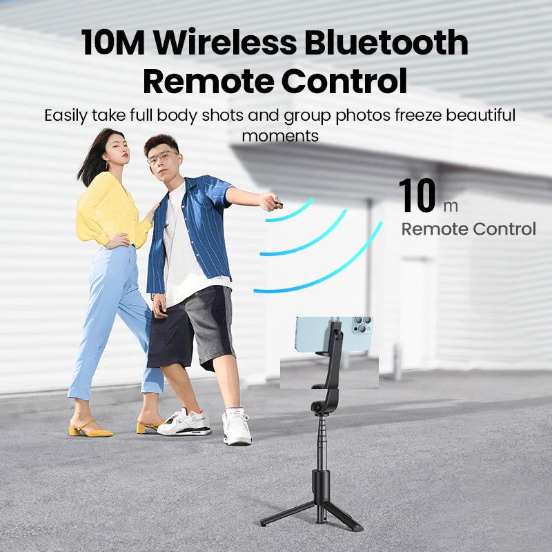 UGREEN Bluetooth Selfie Stick Tripod Stand For IOS Android with Remote - Sonic Online Shop OM - UGREEN Bluetooth Selfie Stick Tripod Stand For IOS Android with Remote - Sonic Online Shop OM - UGREEN Bluetooth Selfie Stick Tripod Stand For IOS Android with Remote - Sonic Online Shop OM -  
