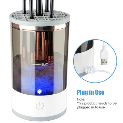 USB All Size Makeup Brush Cleaner Automatic Spinning - Sonic Online Shop OM - USB All Size Makeup Brush Cleaner Automatic Spinning - Sonic Online Shop OM -   