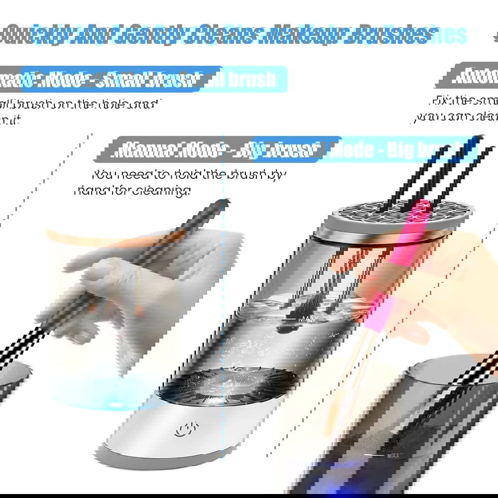 USB All Size Makeup Brush Cleaner Automatic Spinning - Sonic Online Shop OM - USB All Size Makeup Brush Cleaner Automatic Spinning - Sonic Online Shop OM -   