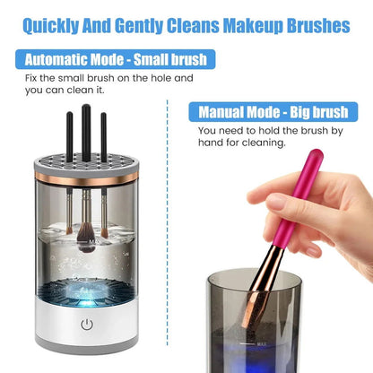 USB All Size Makeup Brush Cleaner Automatic Spinning - Sonic Online Shop OM - USB All Size Makeup Brush Cleaner Automatic Spinning - Sonic Online Shop OM -   