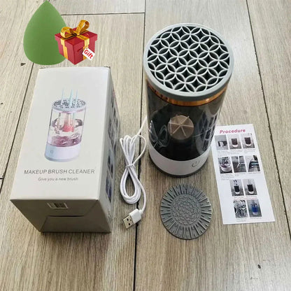 USB All Size Makeup Brush Cleaner Automatic Spinning - Sonic Online Shop OM - USB All Size Makeup Brush Cleaner Automatic Spinning - Sonic Online Shop OM - 49152791347491  