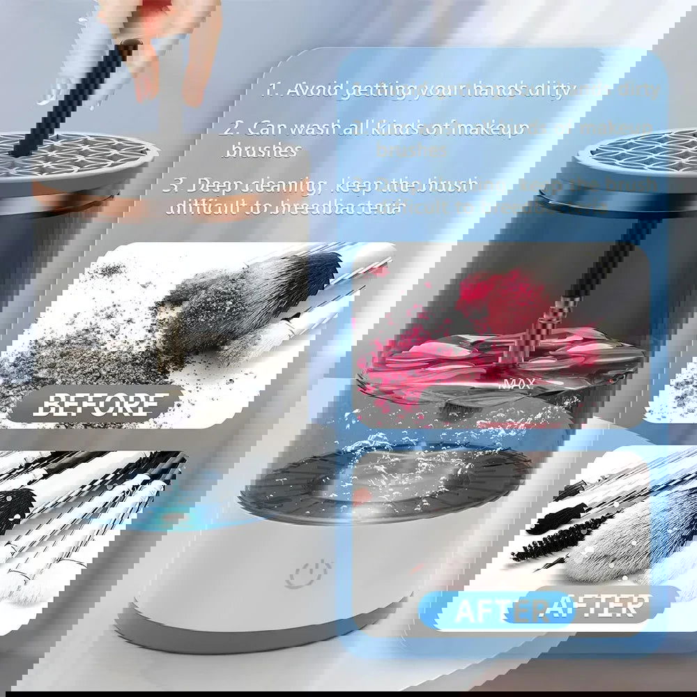 USB All Size Makeup Brush Cleaner Automatic Spinning - Sonic Online Shop OM - USB All Size Makeup Brush Cleaner Automatic Spinning - Sonic Online Shop OM - USB All Size Makeup Brush Cleaner Automatic Spinning - Sonic Online Shop OM -  -   