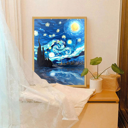 Van Gogh Art Anime LED Light Painting Room Decor - Sonic Online Shop OM -  