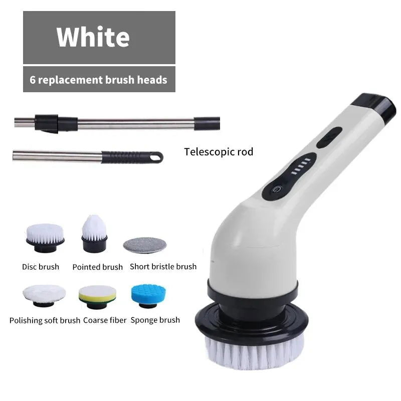 Wireless Electric Cleaning Brush Bathroom Window Kitchen Automotive Multifunctional Household Rotating Cleaning Machine - Sonic Online Shop OM - Wireless Electric Cleaning Brush Bathroom Window Kitchen Automotive Multifunctional Household Rotating Cleaning Machine - Sonic Online Shop OM - Wireless Electric Cleaning Brush - Sonic Online Shop OM -  
