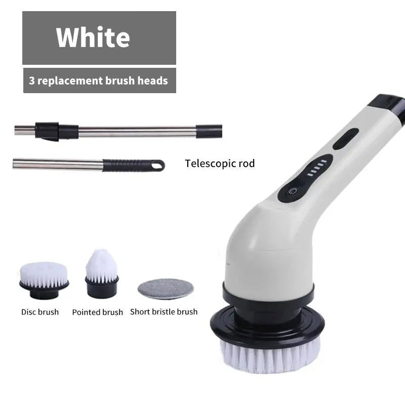 Wireless Electric Cleaning Brush Bathroom Window Kitchen Automotive Multifunctional Household Rotating Cleaning Machine - Sonic Online Shop OM - Wireless Electric Cleaning Brush Bathroom Window Kitchen Automotive Multifunctional Household Rotating Cleaning Machine - Sonic Online Shop OM - Wireless Electric Cleaning Brush - Sonic Online Shop OM -  