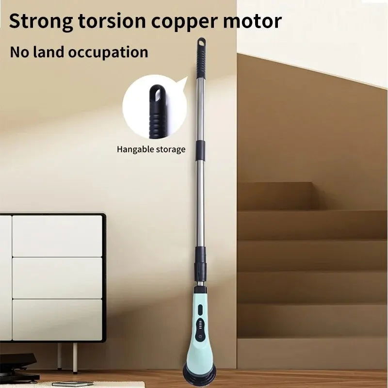 Wireless Electric Cleaning Brush Bathroom Window Kitchen Automotive Multifunctional Household Rotating Cleaning Machine - Sonic Online Shop OM - Wireless Electric Cleaning Brush - Sonic Online Shop OM 