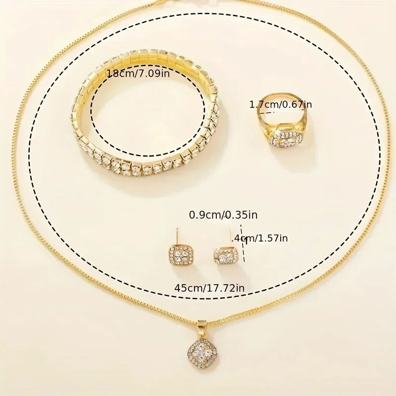 6pcs/set Glamorous Luxury Rhinestone Womens Watch with Quartz Movement - Sonic Online Shop OM - 6pcs/set Glamorous Luxury Rhinestone Womens Watch with Quartz Movement - Sonic Online Shop OM - 6pcs/set Glamorous Luxury Rhinestone Womens Watch with Quartz Movement - Sonic Online Shop OM -  