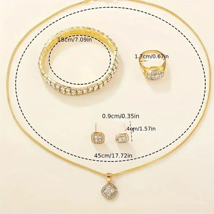 6pcs/set Glamorous Luxury Rhinestone Womens Watch with Quartz Movement - Sonic Online Shop OM - 6pcs/set Glamorous Luxury Rhinestone Womens Watch with Quartz Movement - Sonic Online Shop OM - 6pcs/set Glamorous Luxury Rhinestone Womens Watch with Quartz Movement - Sonic Online Shop OM -  